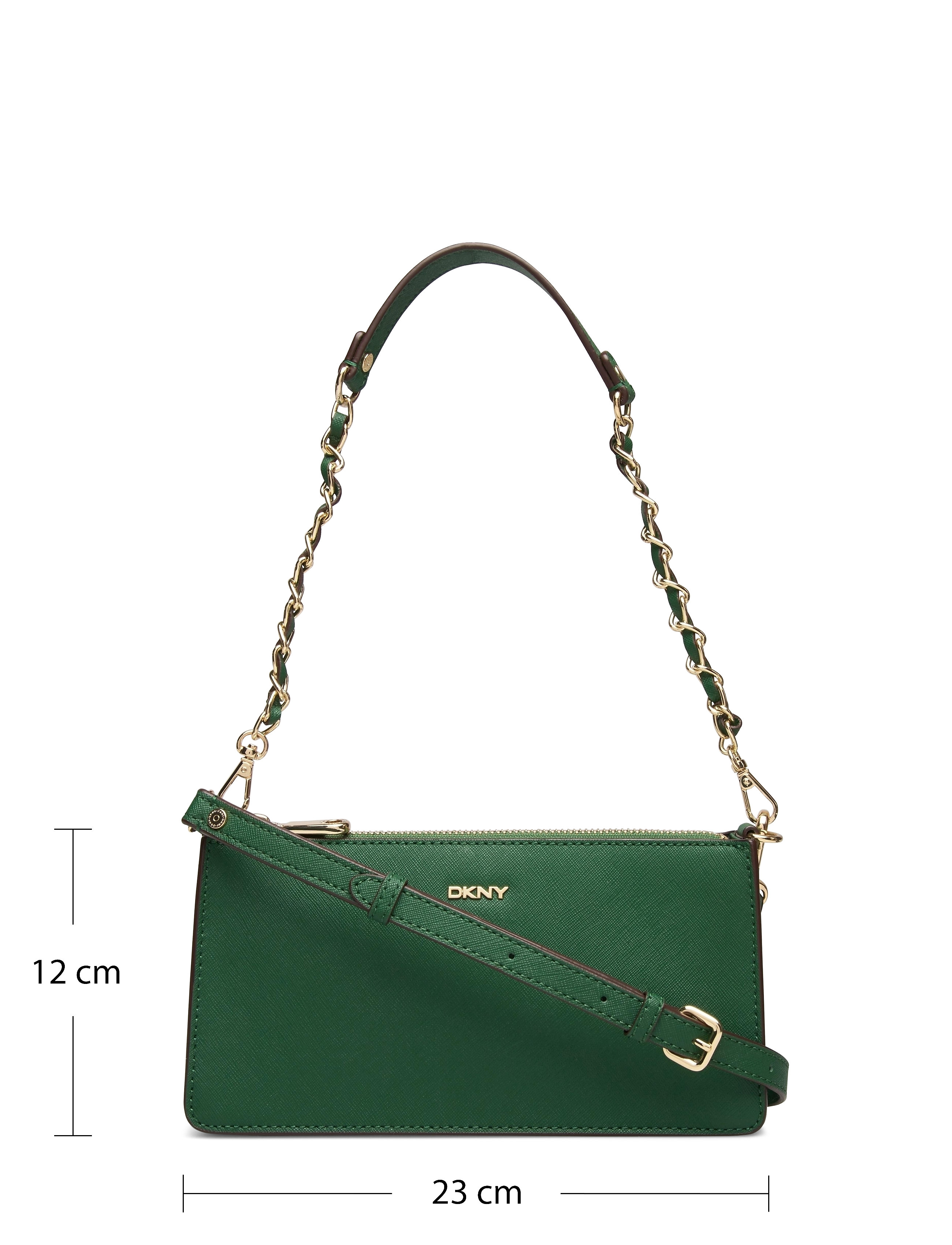 DKNY Bags - SM CROSSBODY W/DET C - dark green - 5