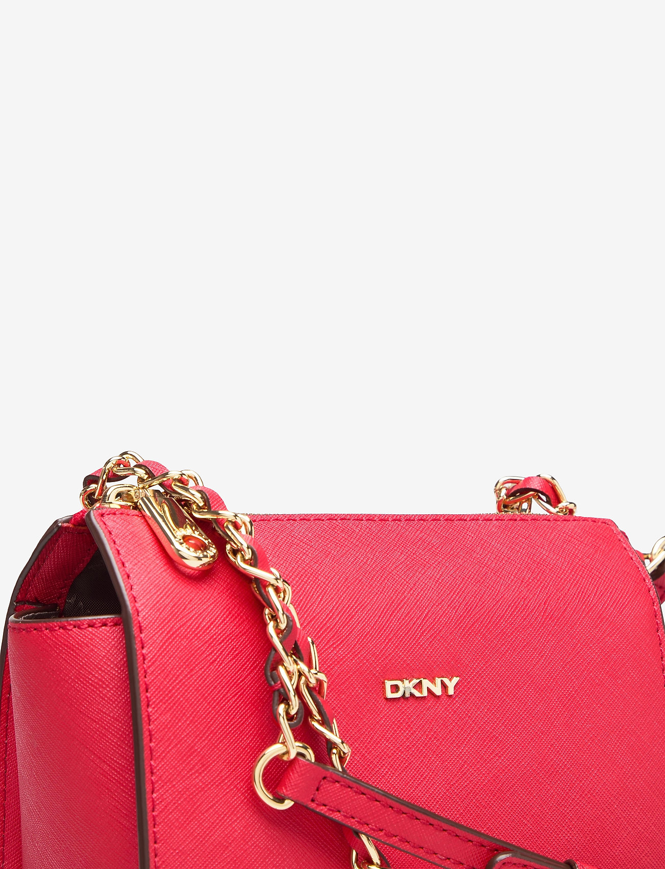 DKNY Bags - SQ CROSSBODY W/ADJ C - vermillon - 3