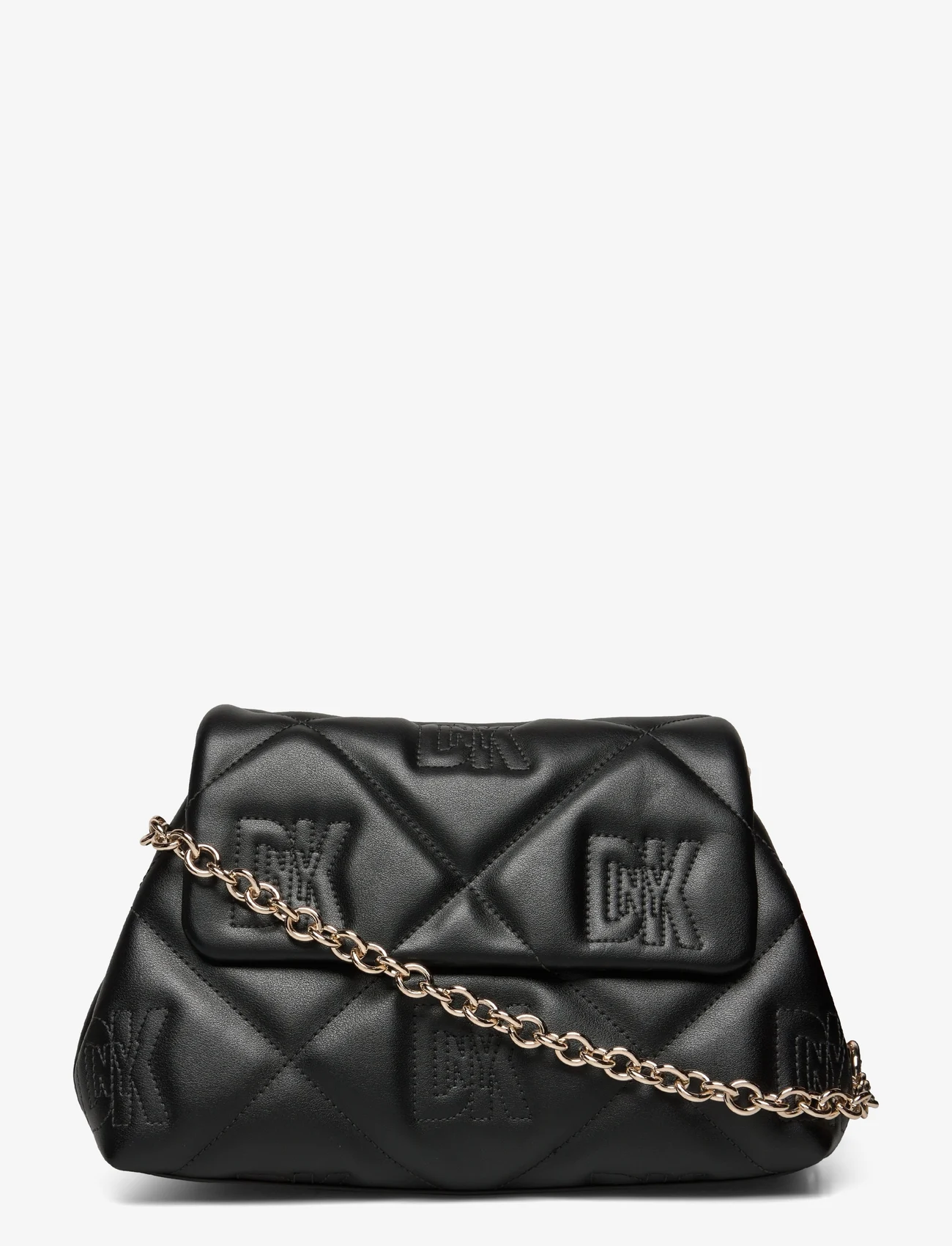 DKNY Bags - CROSSTOWN MD FLAP CB - birthday gifts - bgd - blk/gold - 0