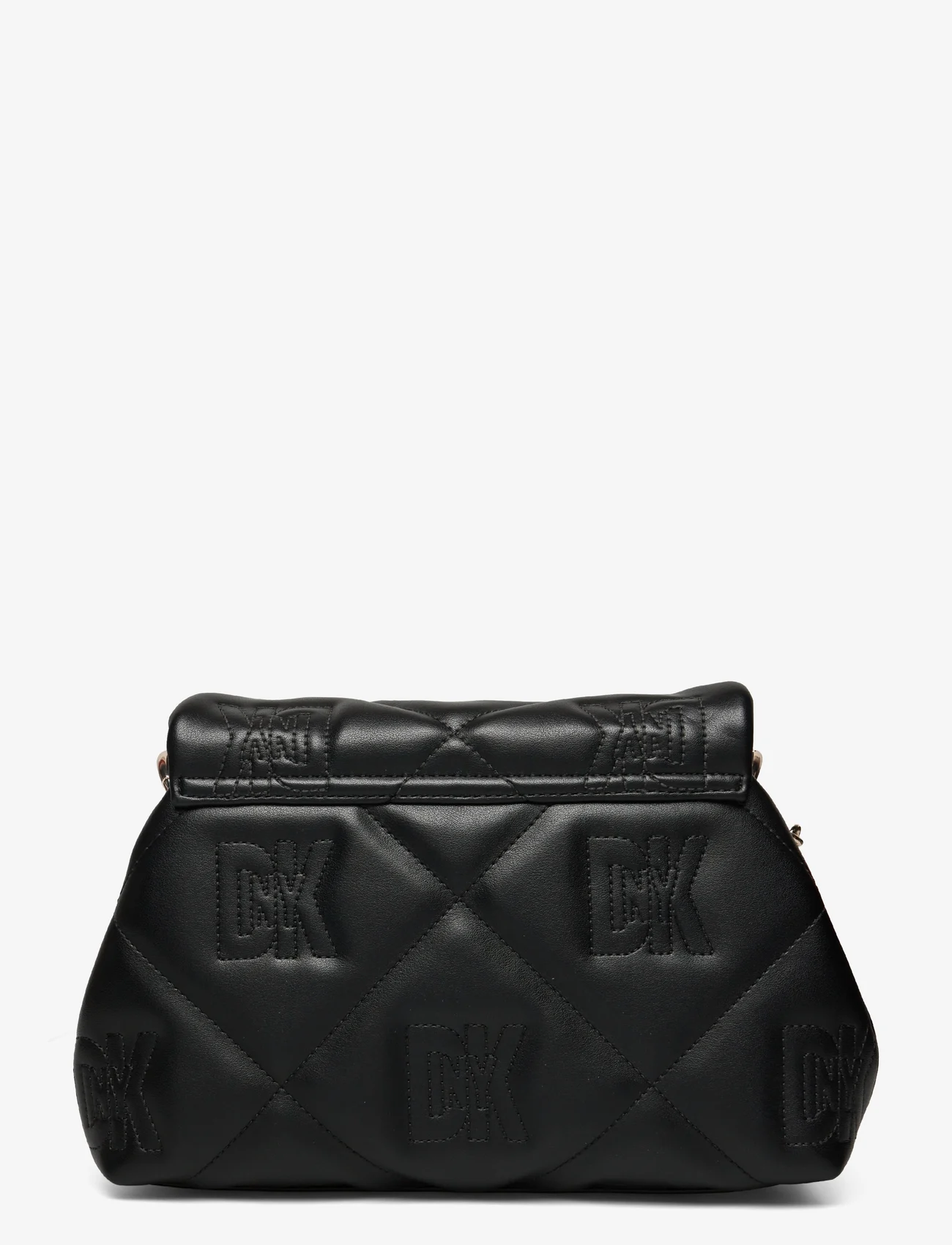 DKNY Bags - CROSSTOWN MD FLAP CB - verjaardagscadeaus - bgd - blk/gold - 1