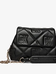 DKNY Bags - CROSSTOWN MD FLAP CB - geburtstagsgeschenke - bgd - blk/gold - 3