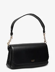 DKNY Bags - THE VILLAGE SHOULDER - festkläder till outletpriser - bgd - blk/gold - 2