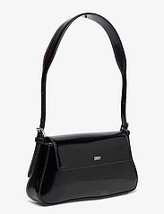 DKNY Bags - SURI FLAP SHOULDER - ballīšu apģērbs par outlet cenām - bsv - black/silver - 2