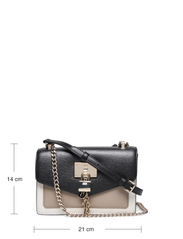 DKNY Bags - ELISSA SM FLAP SHOUL - party wear at outlet prices - plj - pebble combo - 5