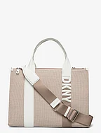 HOLLY MD TOTE - NWE - NAT/WHITE