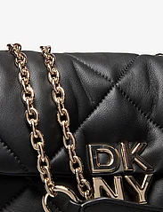 DKNY Bags - RED HOOK SM CROSSBODY - syntymäpäivälahjat - bgd - blk/gold - 3