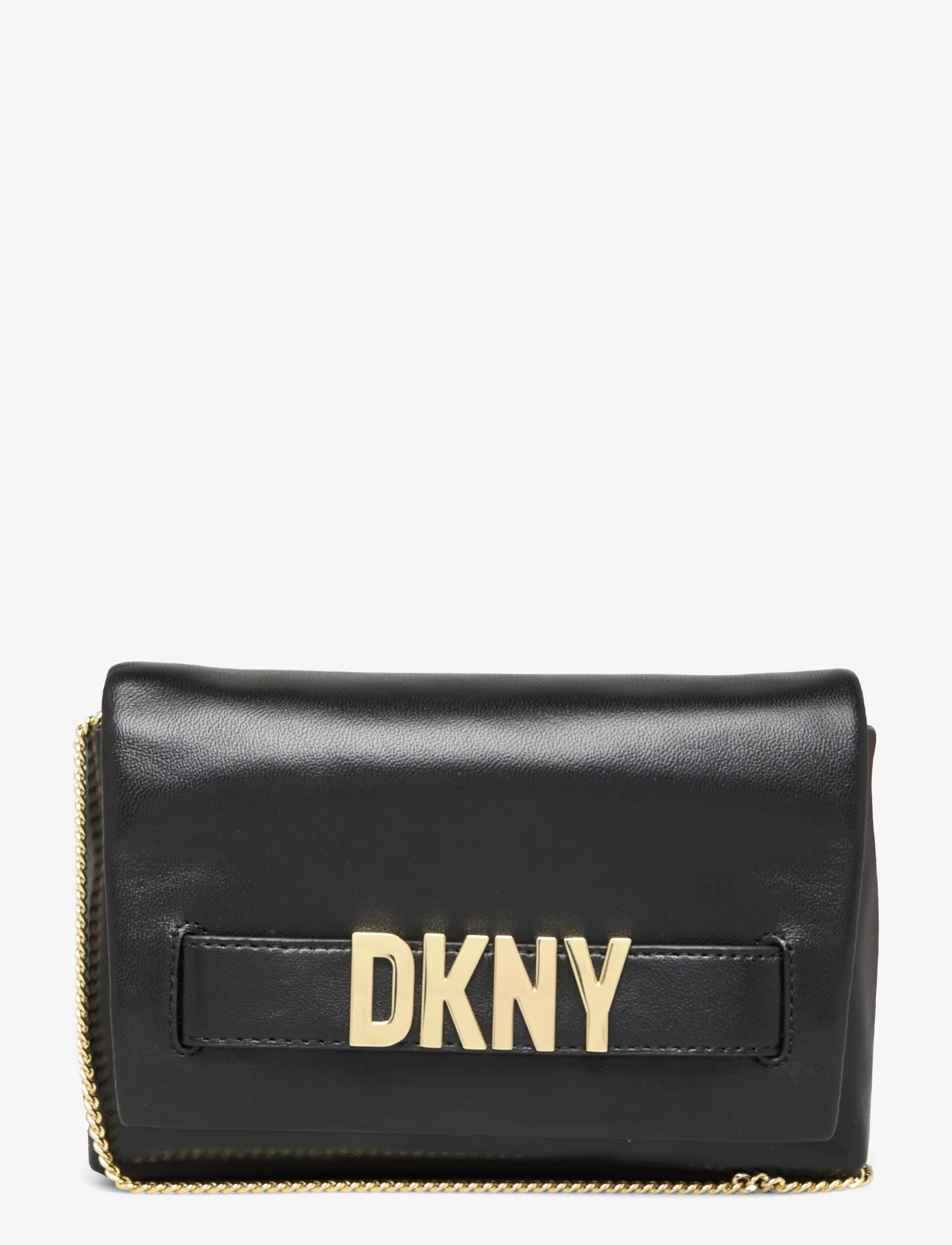 DKNY Bags - PILAR CLUTCH - dzimšanas dienas dāvanas - bgd - blk/gold - 0