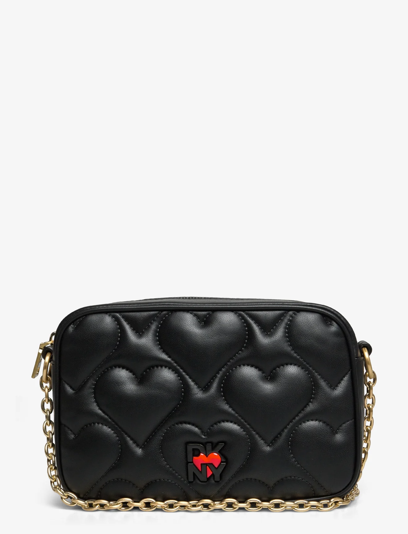 DKNY Bags - HEART OF NY QUILTED BAG - konfirmation - bgd - blk/gold - 0