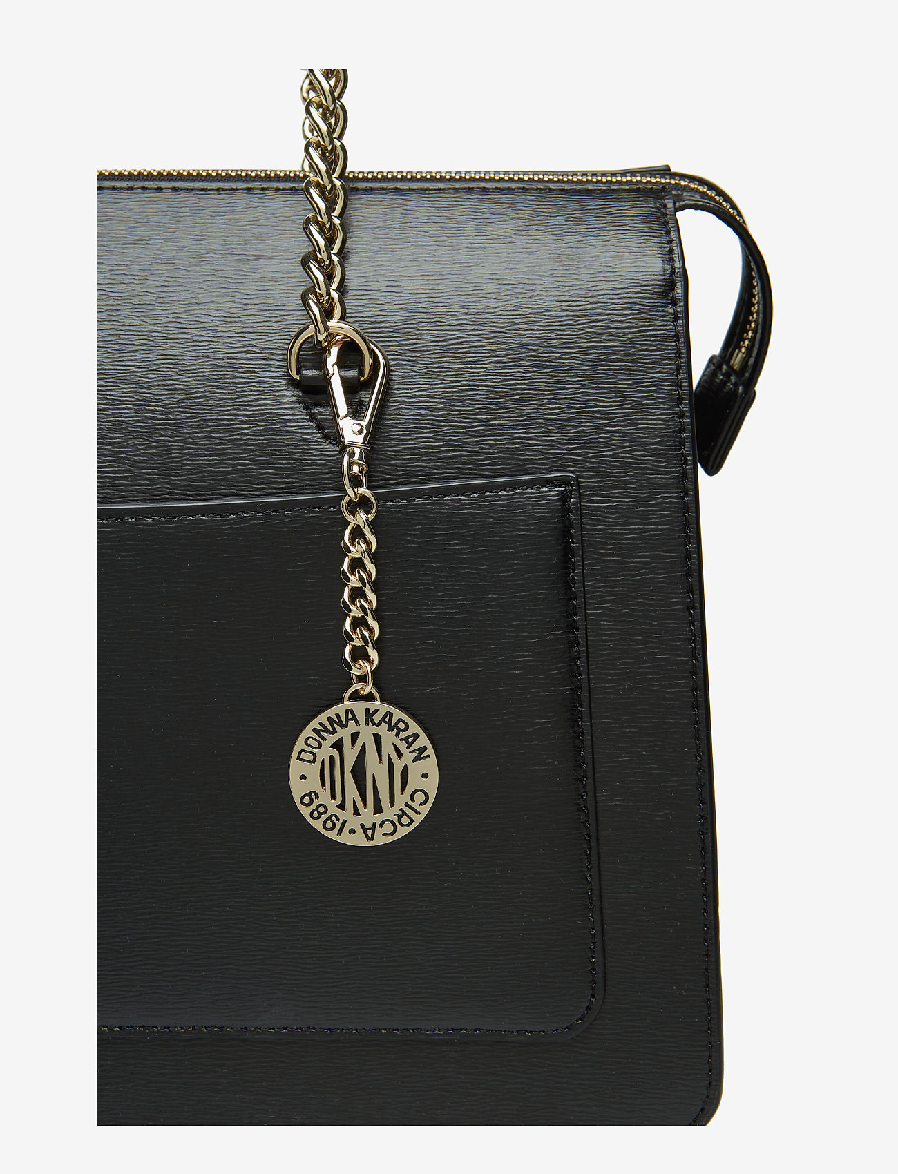 DKNY Bags - BRYANT LG ZIP TOTE - blk/gold - 3