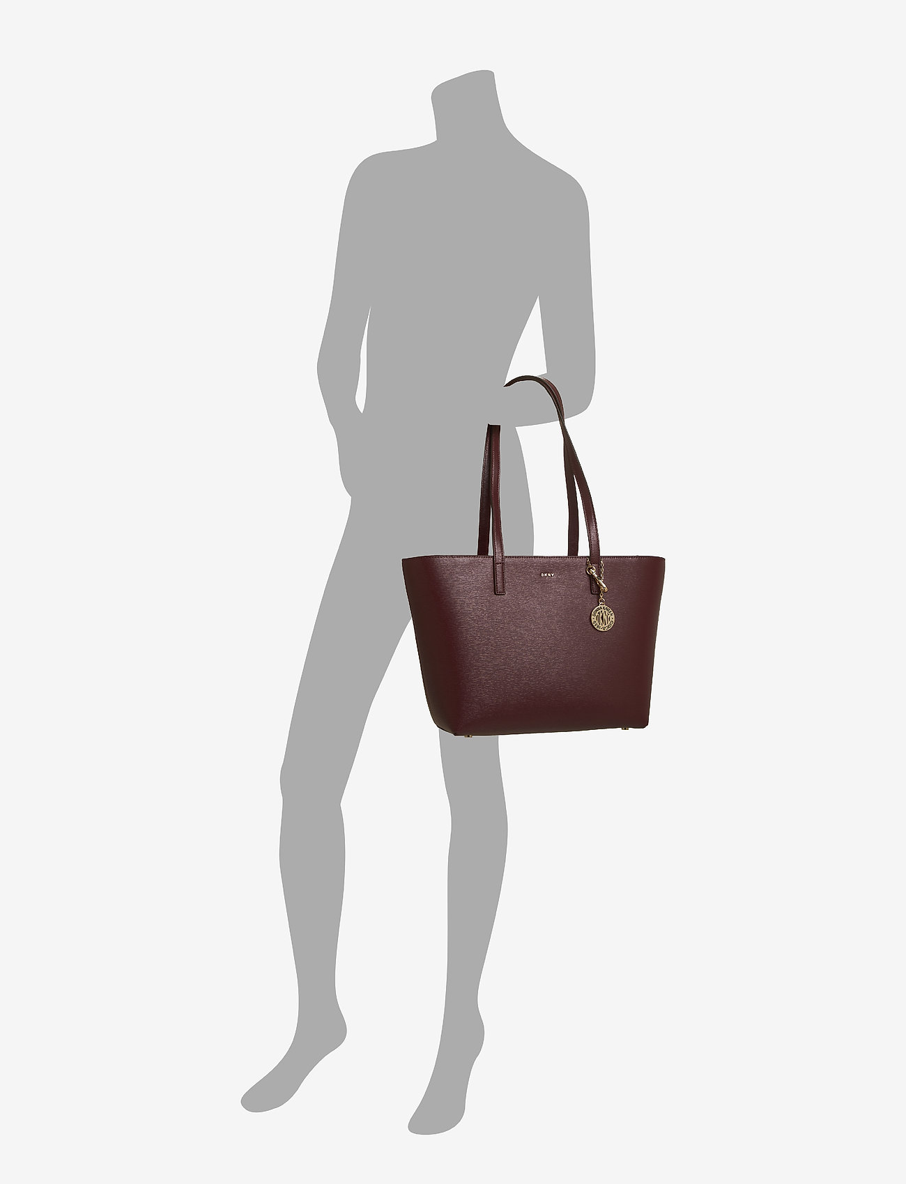 DKNY Bags - BRYANT MEDIUM TOTE - blood red - 4
