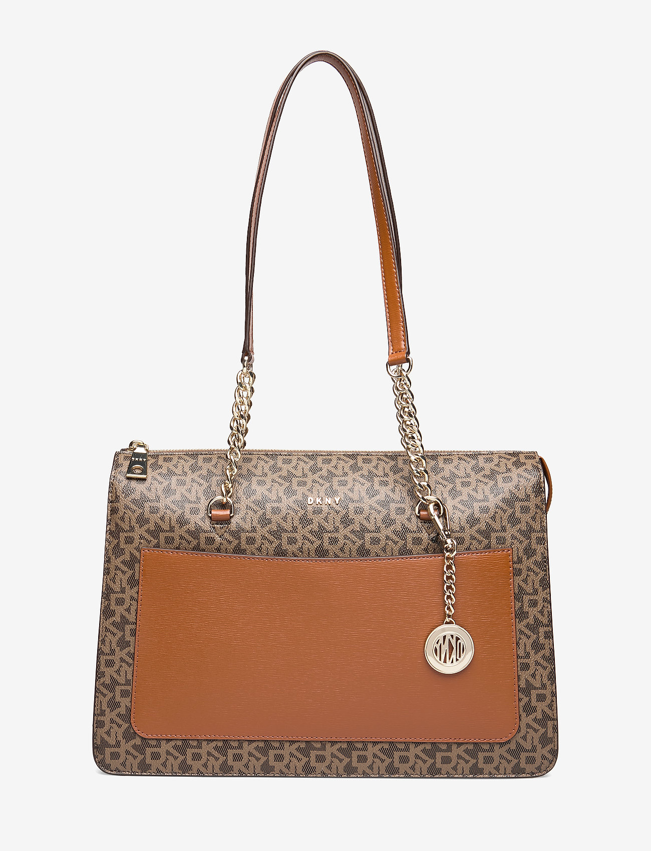 DKNY Bags - BRYANT LG ZIP TOTE - mocha/crml - 0