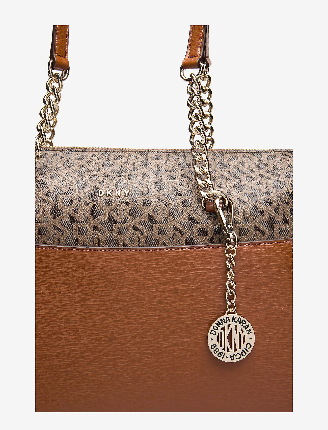 DKNY Bags - BRYANT LG ZIP TOTE - mocha/crml - 3