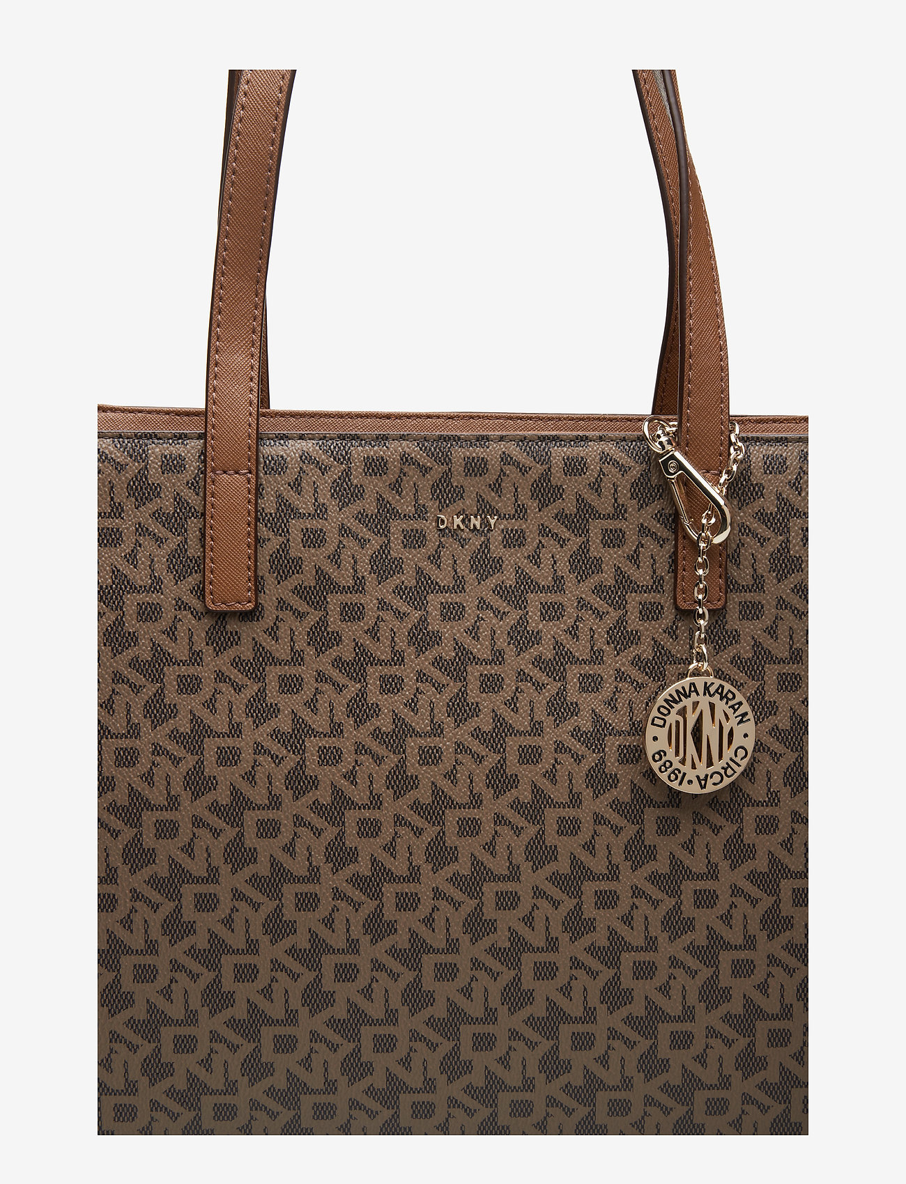 DKNY Bags - BRYANT MD ZIP TOTE - mocha logo-vic - 3