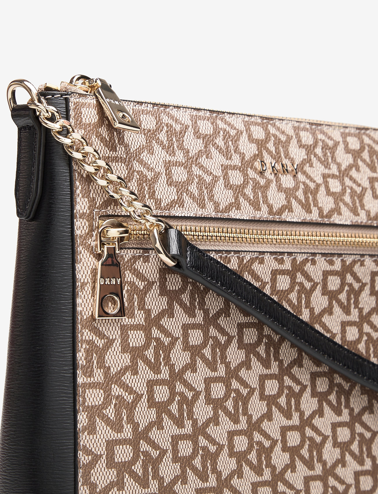 DKNY Bags - BRYANT ZIP CROSSBODY - chino/blk - 3
