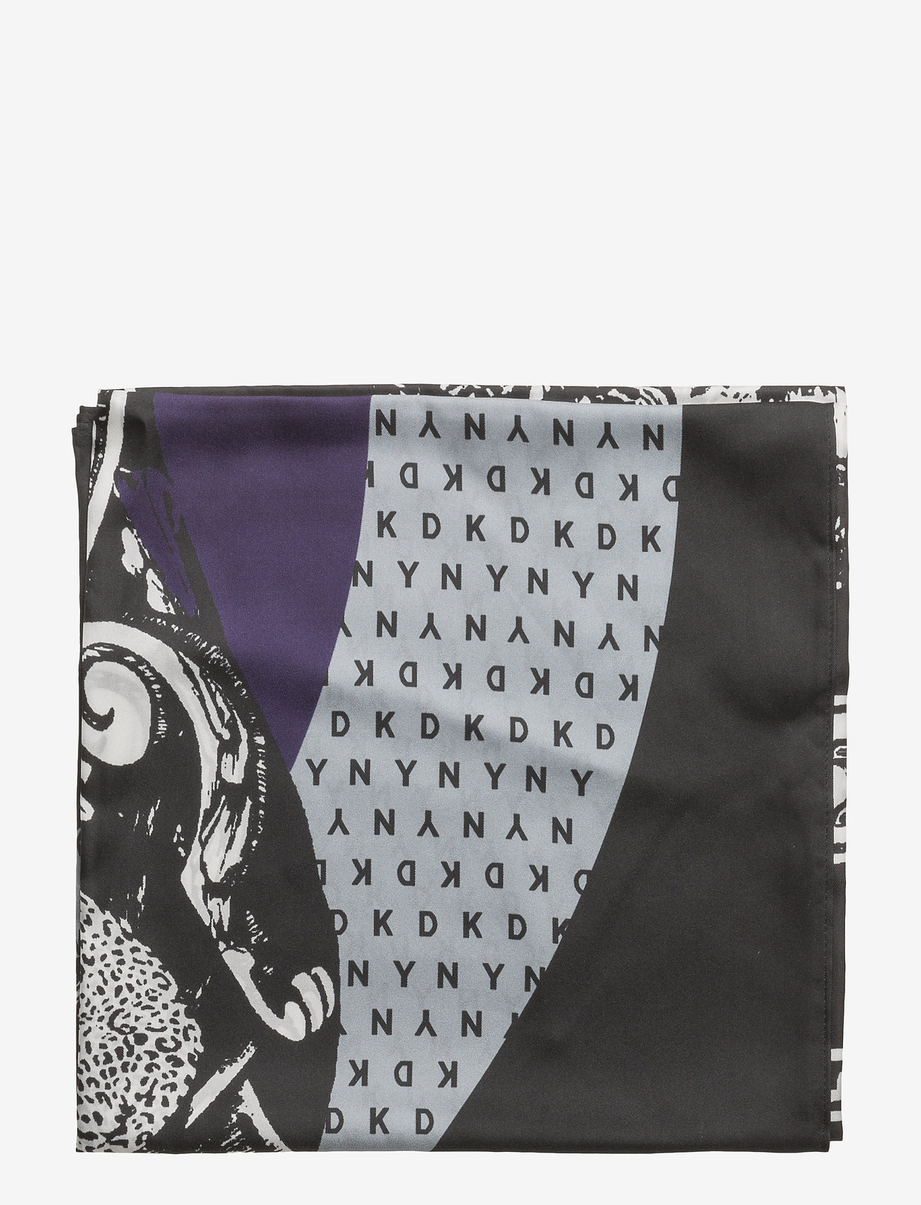 DKNY Bags - FREYA REPEAT LOGO - blk/sapphire - 2