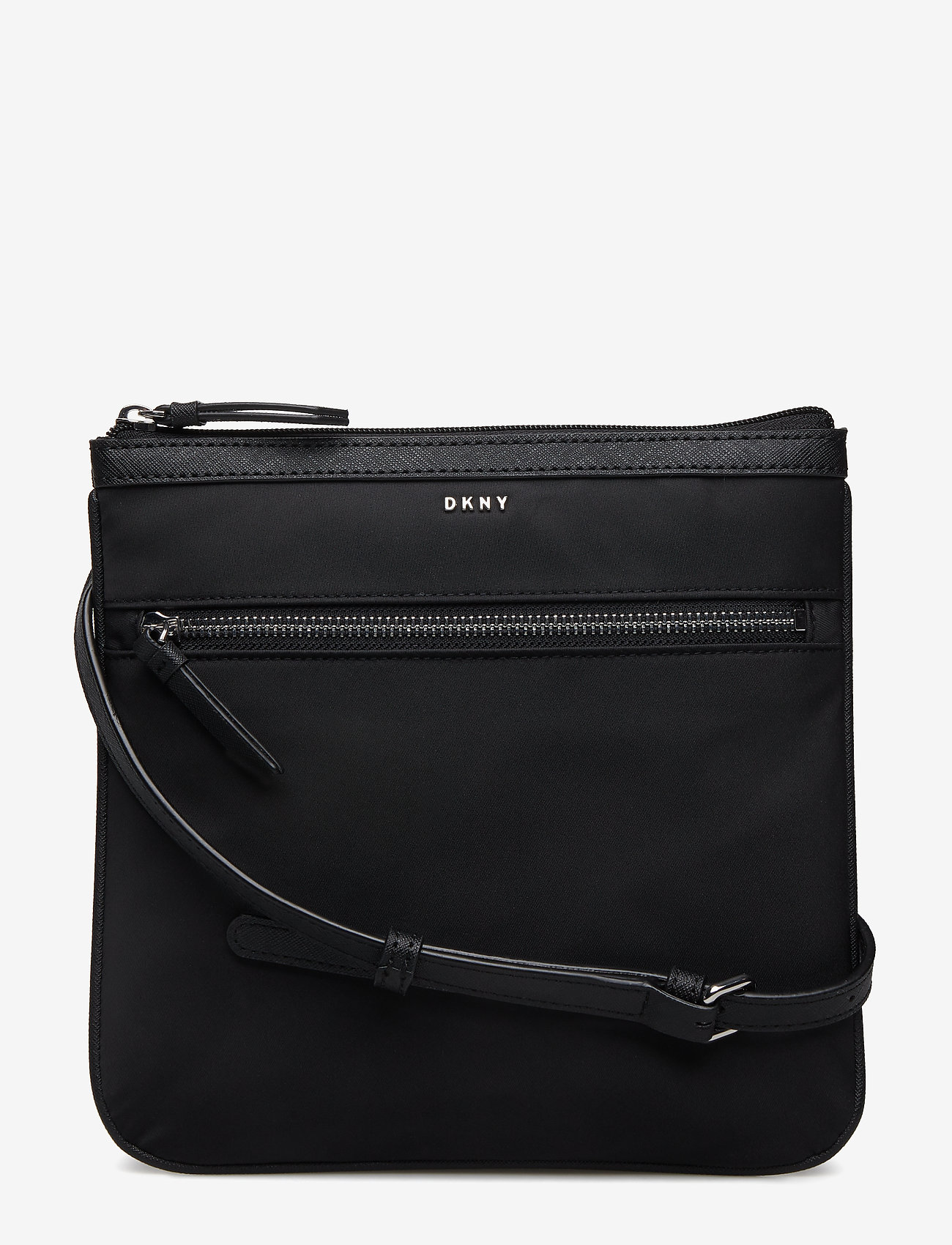 DKNY Bags - CASEY CROSSBODY - black/silver - 0