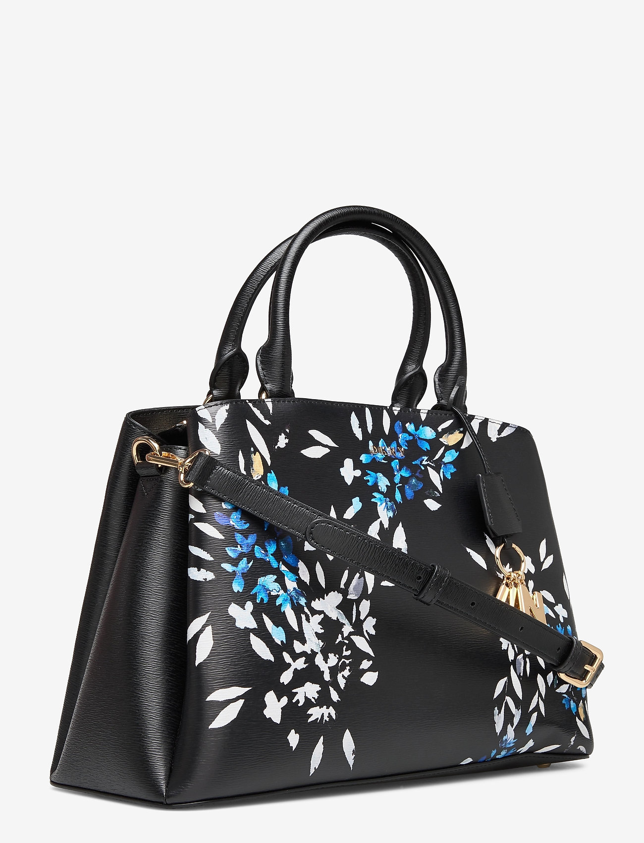 DKNY Bags - PAIGE-LG SATCHEL FLO - blk multi - 2