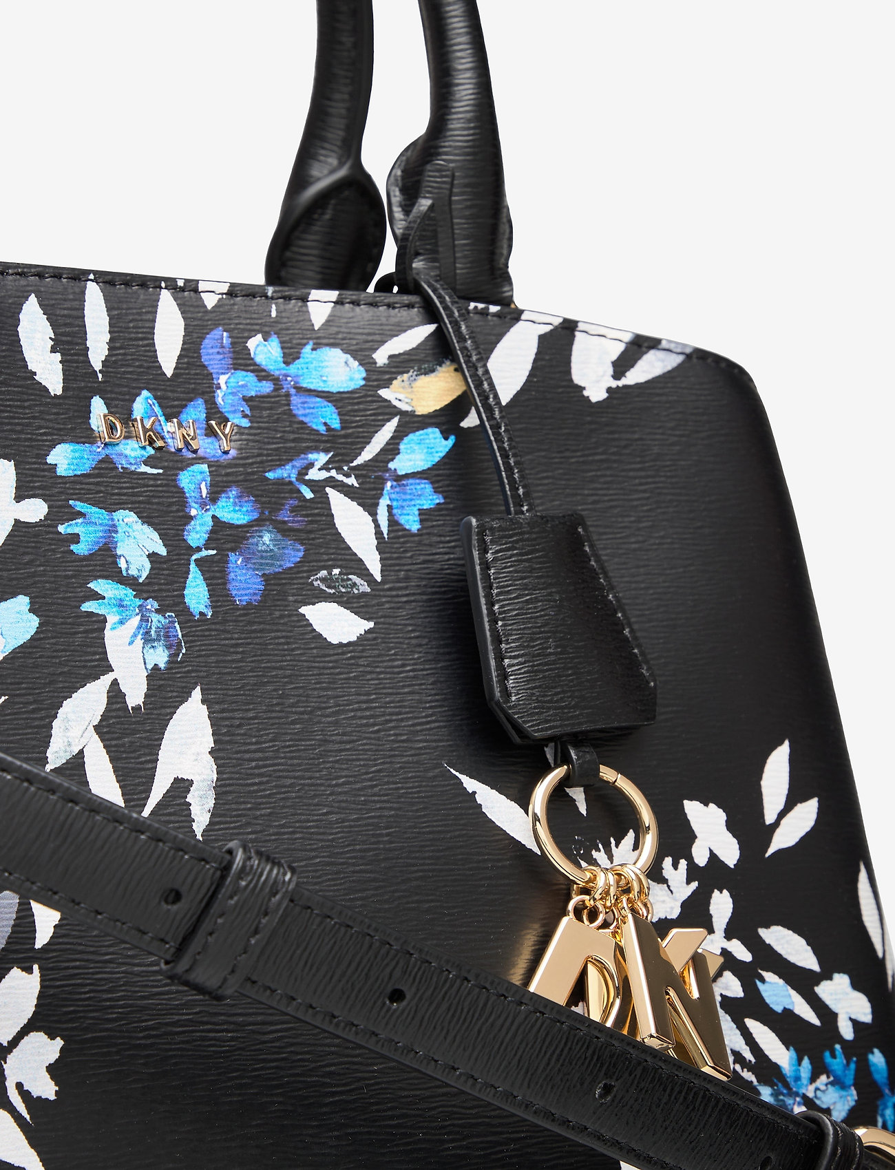 DKNY Bags - PAIGE-LG SATCHEL FLO - blk multi - 3
