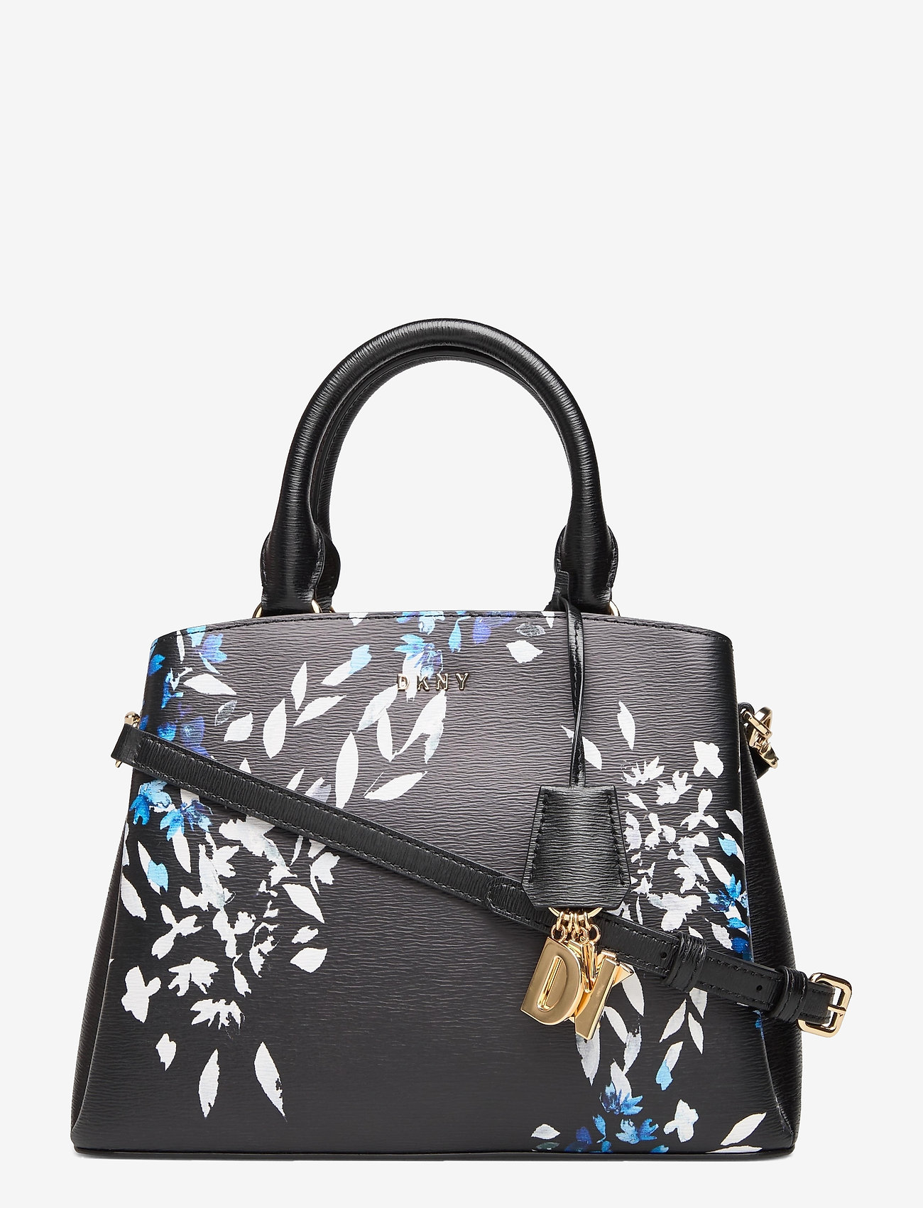 DKNY Bags - PAIGE-MD SATCHEL FLO - blk multi - 0