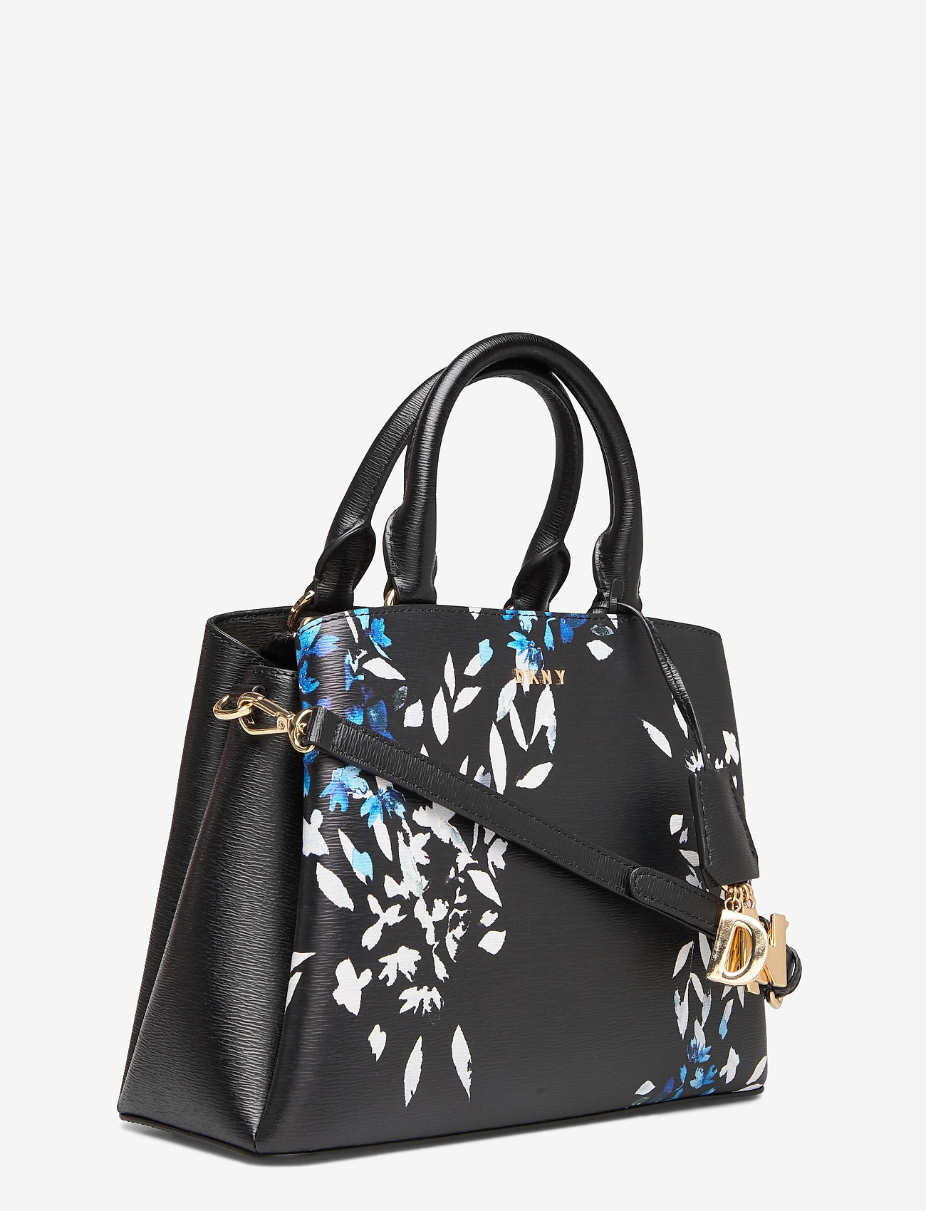 DKNY Bags - PAIGE-MD SATCHEL FLO - blk multi - 2