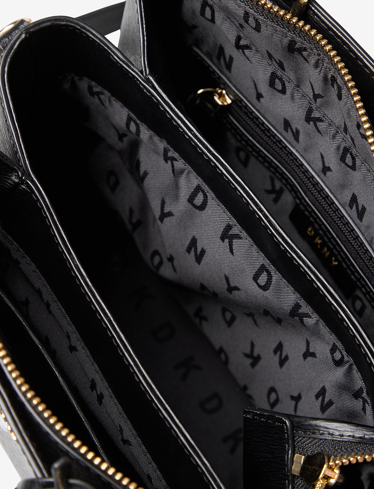 DKNY Bags - PAIGE-MD SATCHEL FLO - blk multi - 4