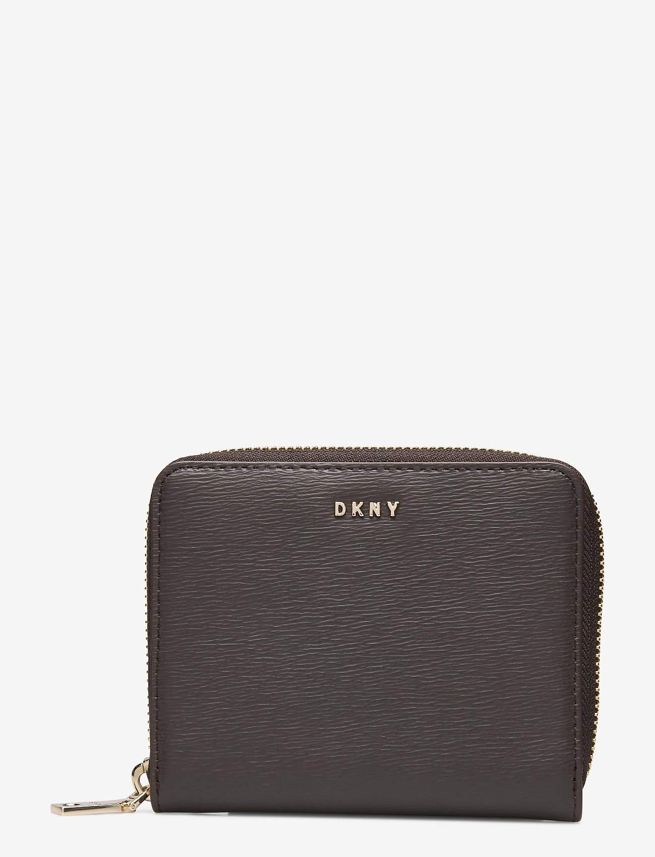 DKNY Bags - BRYANT-SM ZIP AROUND - dk chocolate - 0