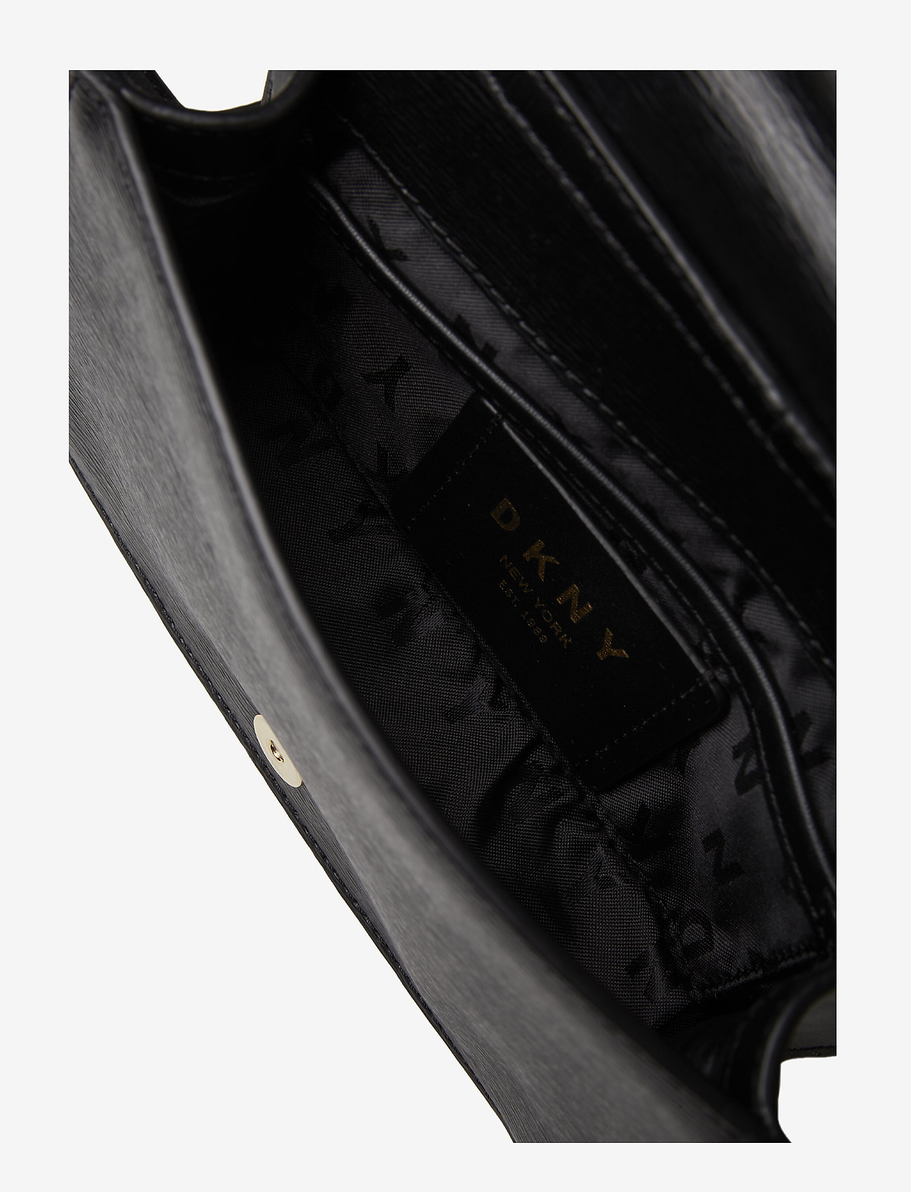 DKNY Bags - BRYANT-SM FLAP CBODY - blk/gold - 3