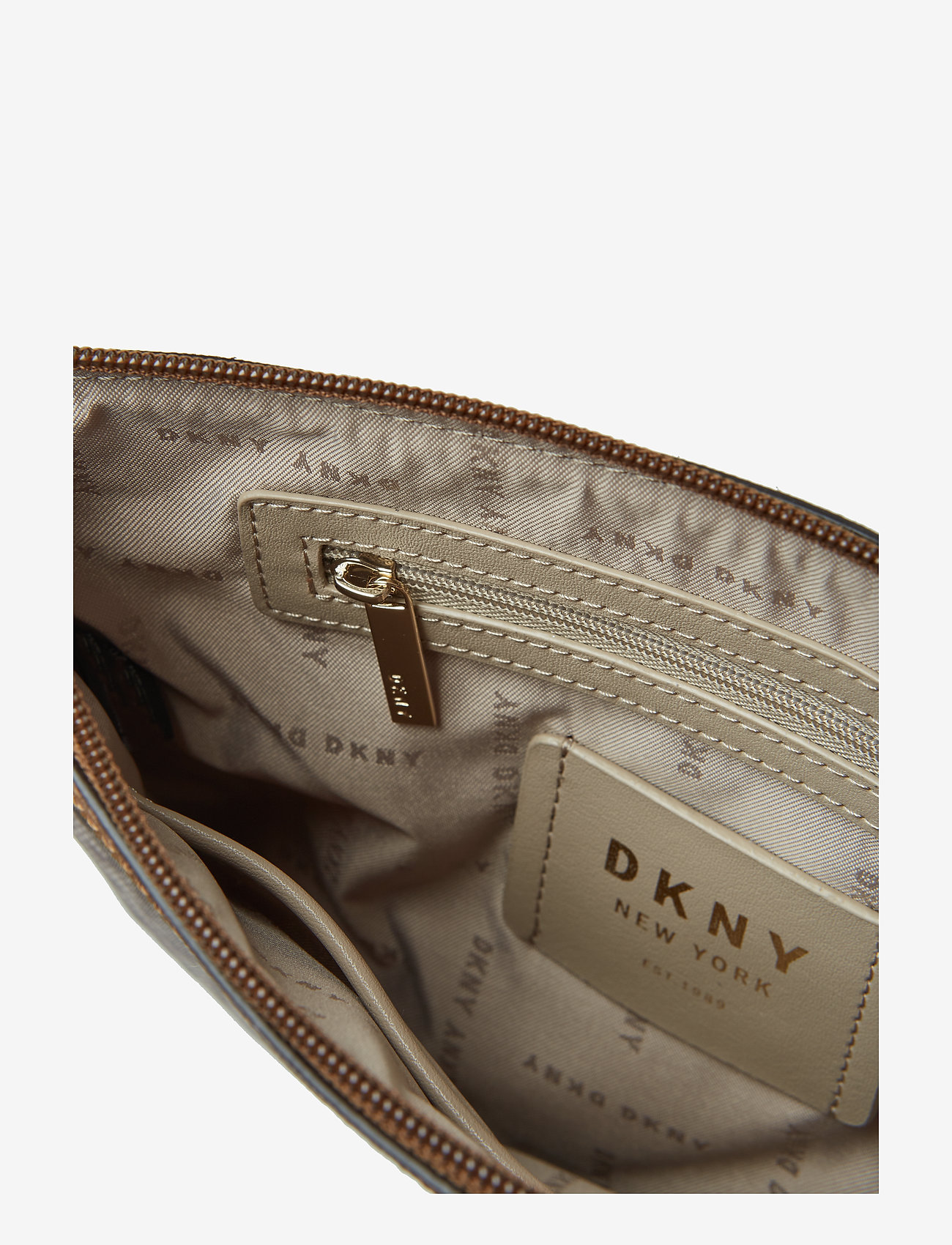DKNY Bags - TOP ZIP CROSSBODY - chino logo-vic - 5