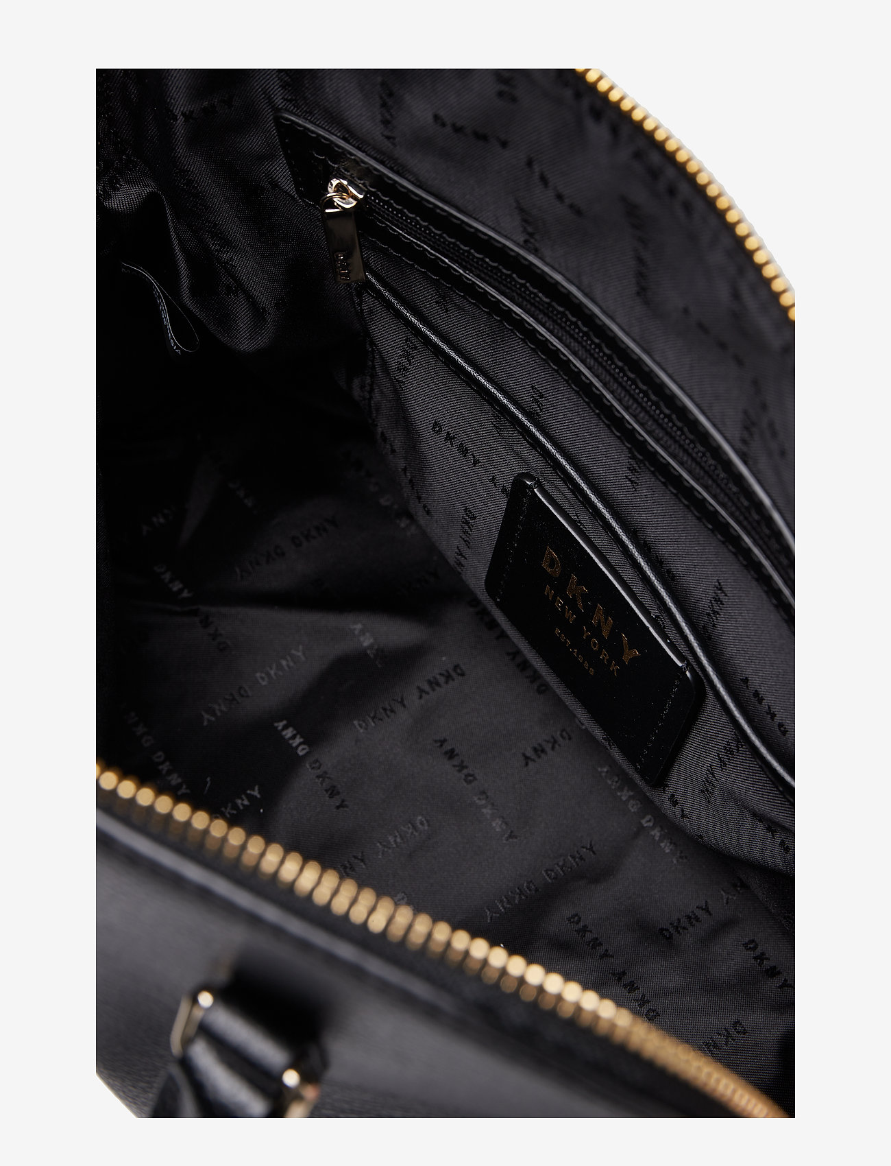DKNY Bags - WHITNEY-LG DOME SATC - blk/gold - 5