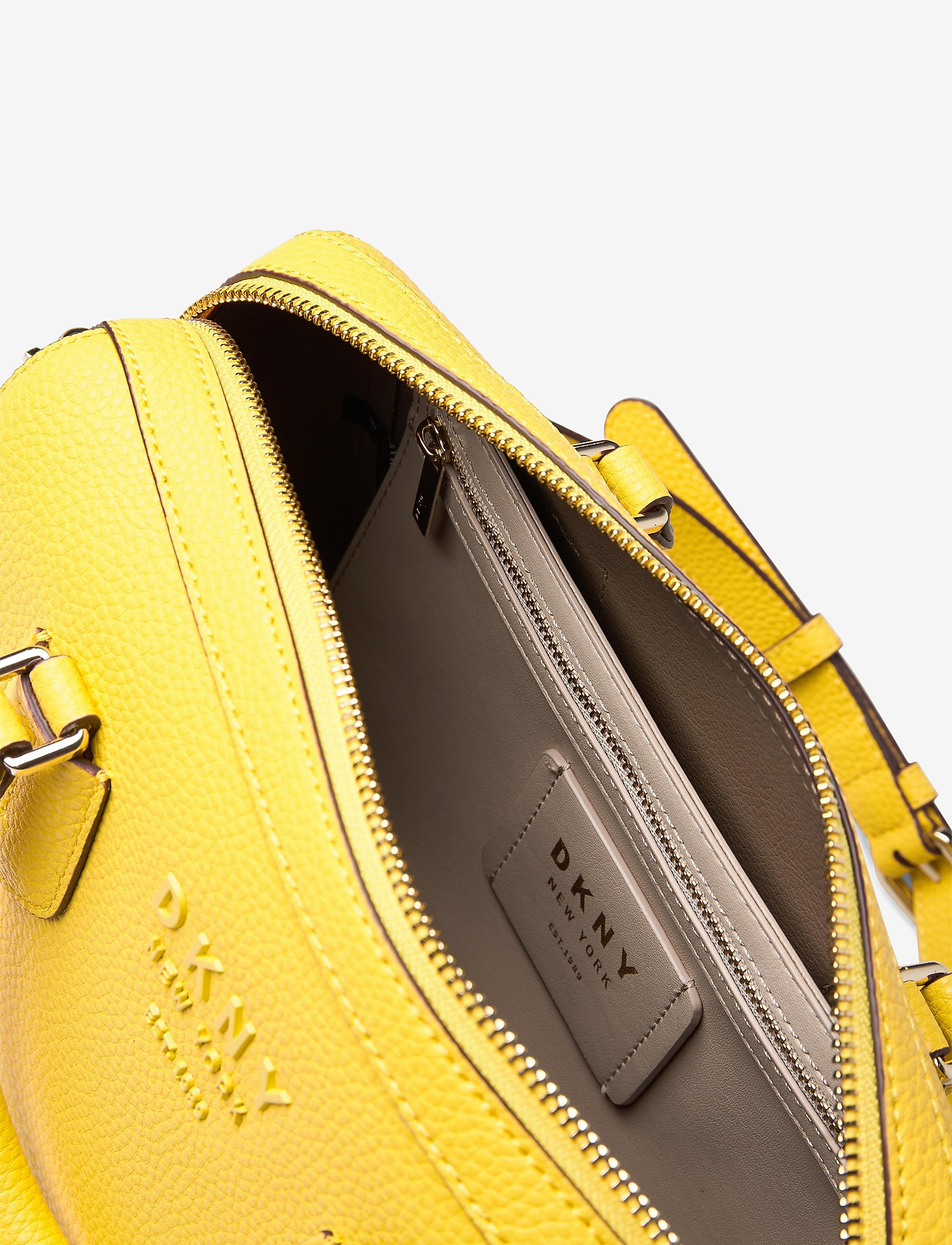 DKNY Bags - NOHO-MD SATCHL-PEBBL - sun/dune - 4