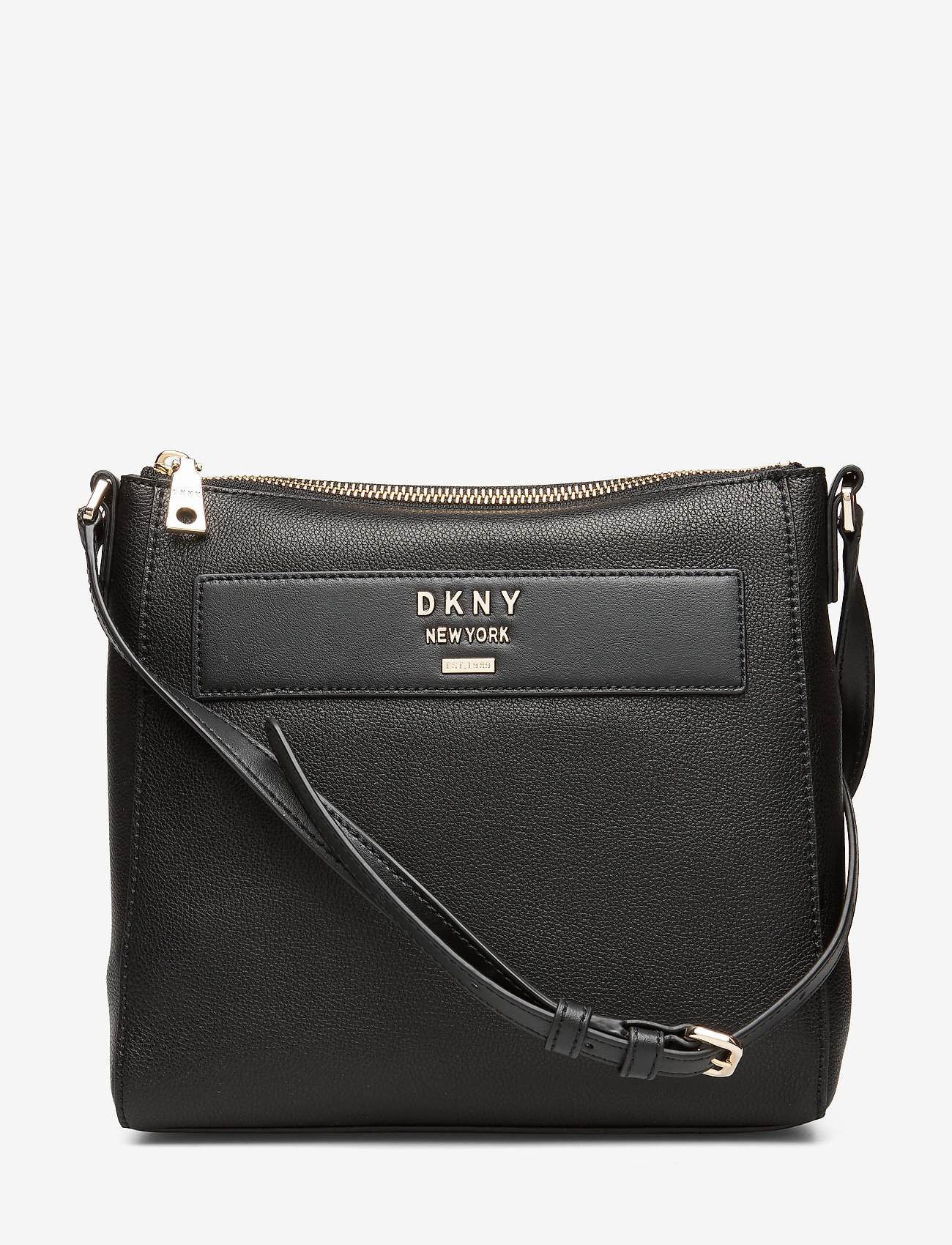 DKNY Bags - WARREN-NS CBODY-PEBB - black/gold - 0