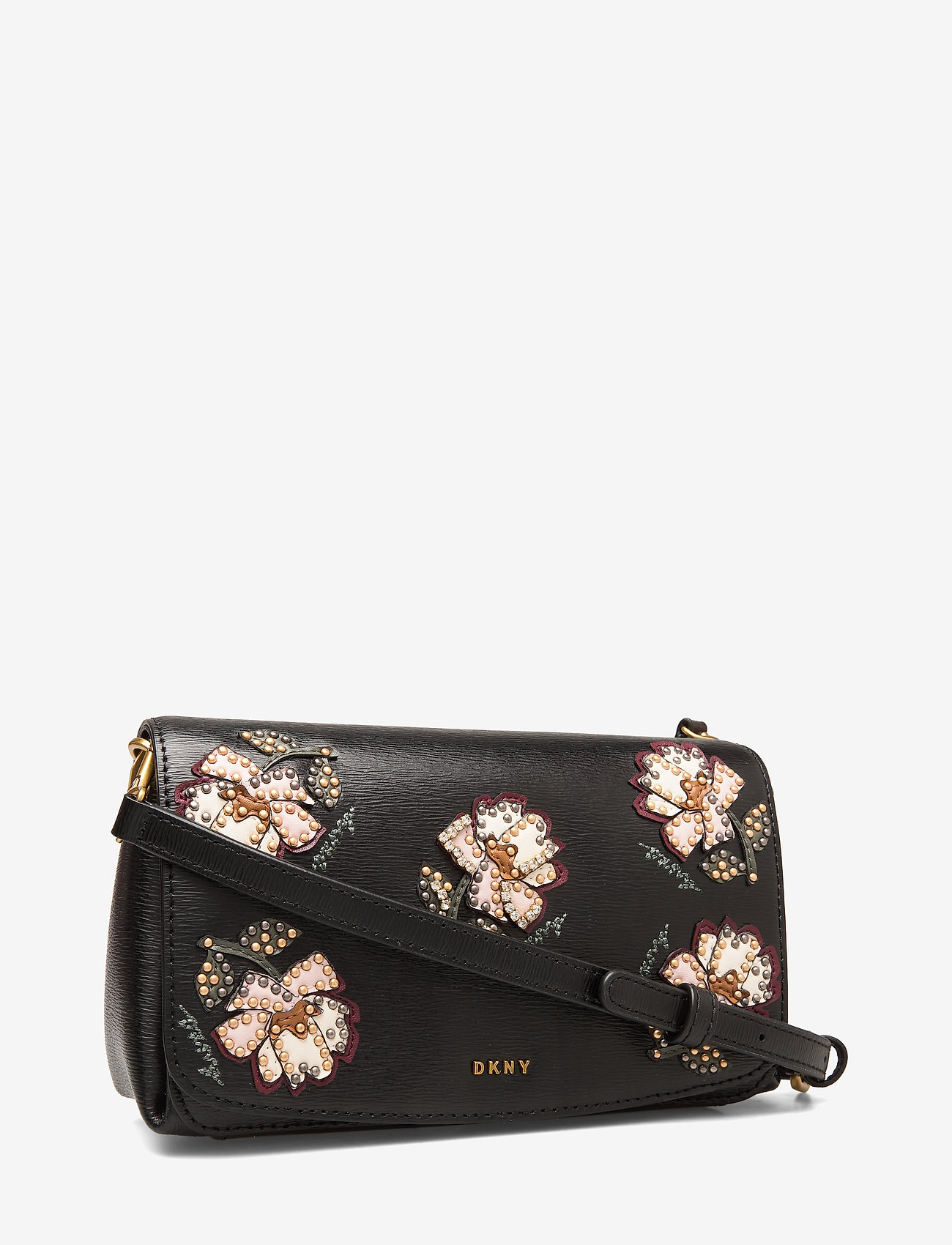 DKNY Bags - PAIGE-FLP CBODY-FLOR - blk/gold - 2