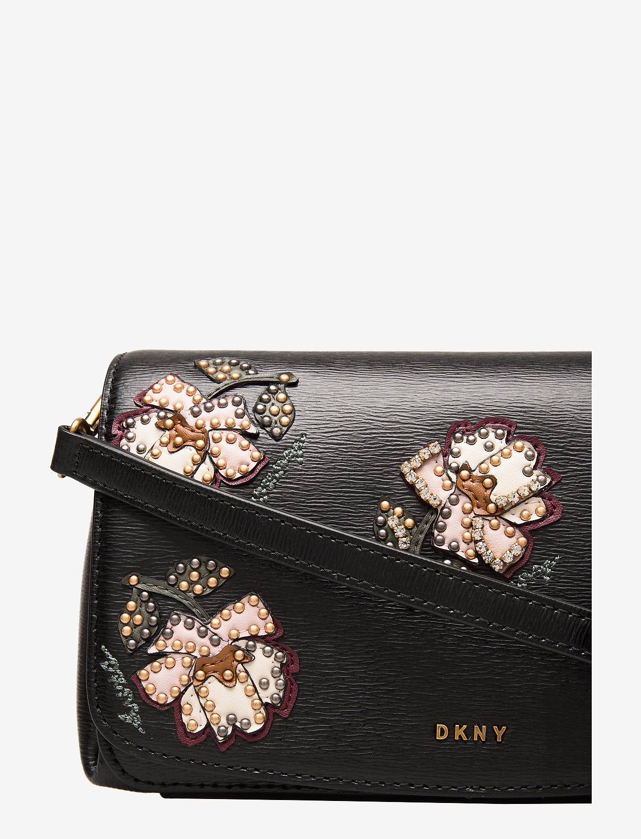 DKNY Bags - PAIGE-FLP CBODY-FLOR - blk/gold - 3