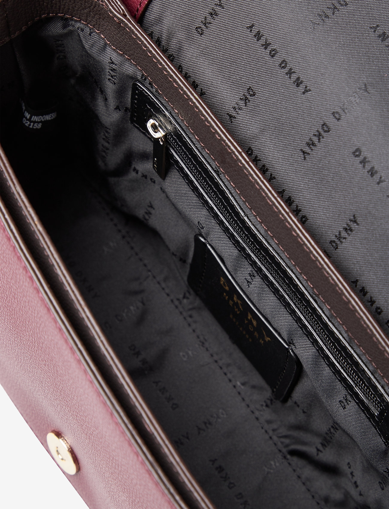 DKNY Bags - CLARA-FLP SHLDR-PEBB - bld red cmb - 4
