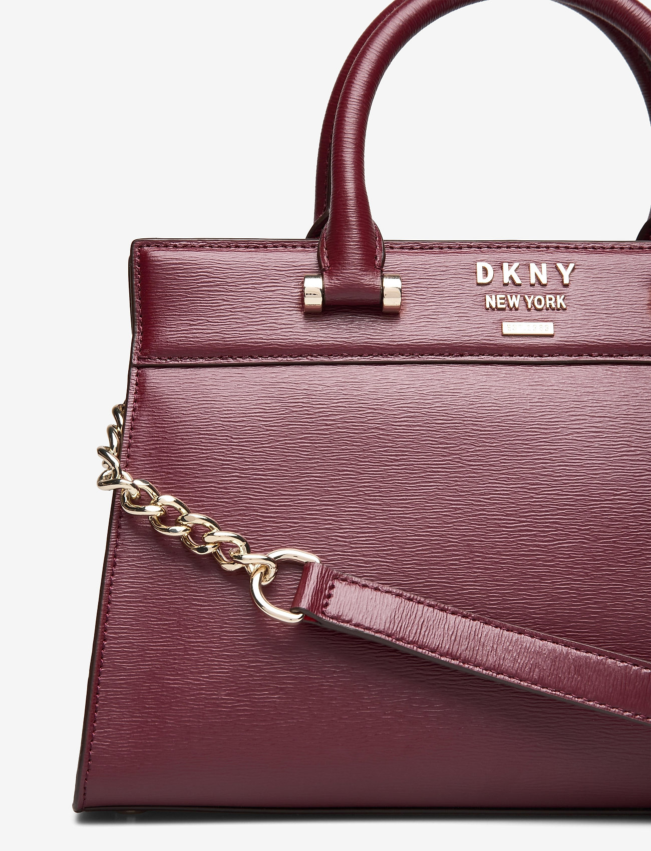 DKNY Bags - AVA-SATCHEL-SUTTON - blood red - 3