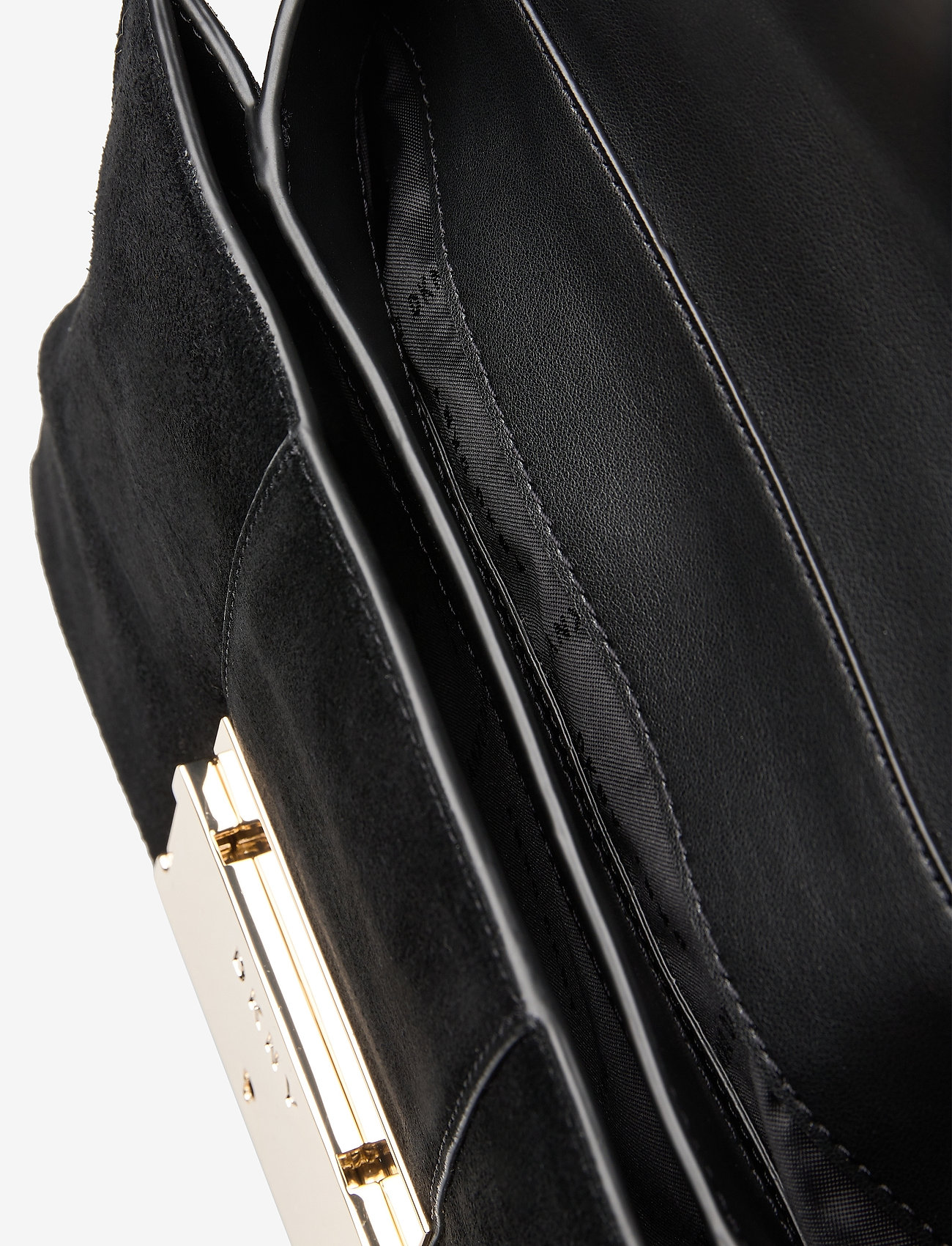 DKNY Bags - ADAM-TH SATCHEL-SUED - blk/gold - 4