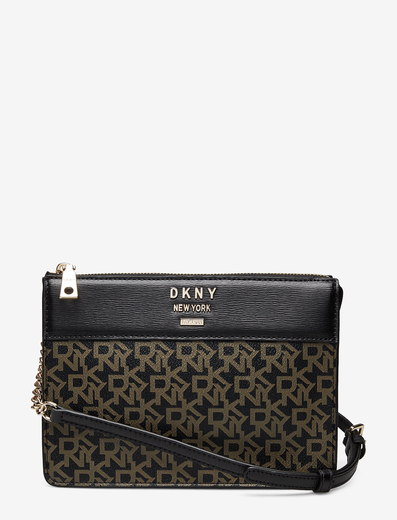 DKNY Bags - TOP ZIP CROSSBODY - ebony/blk - 0