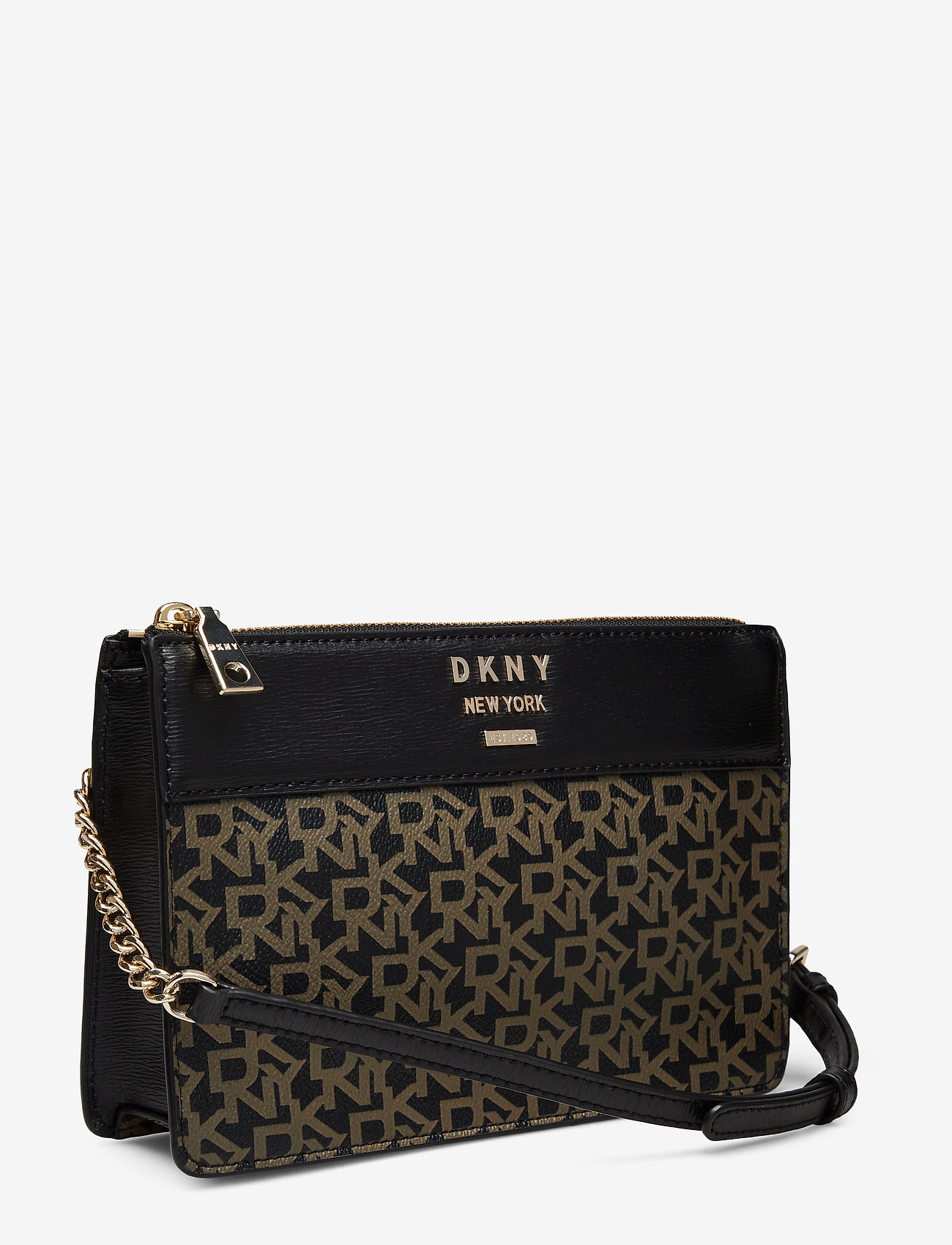 DKNY Bags - TOP ZIP CROSSBODY - ebony/blk - 2