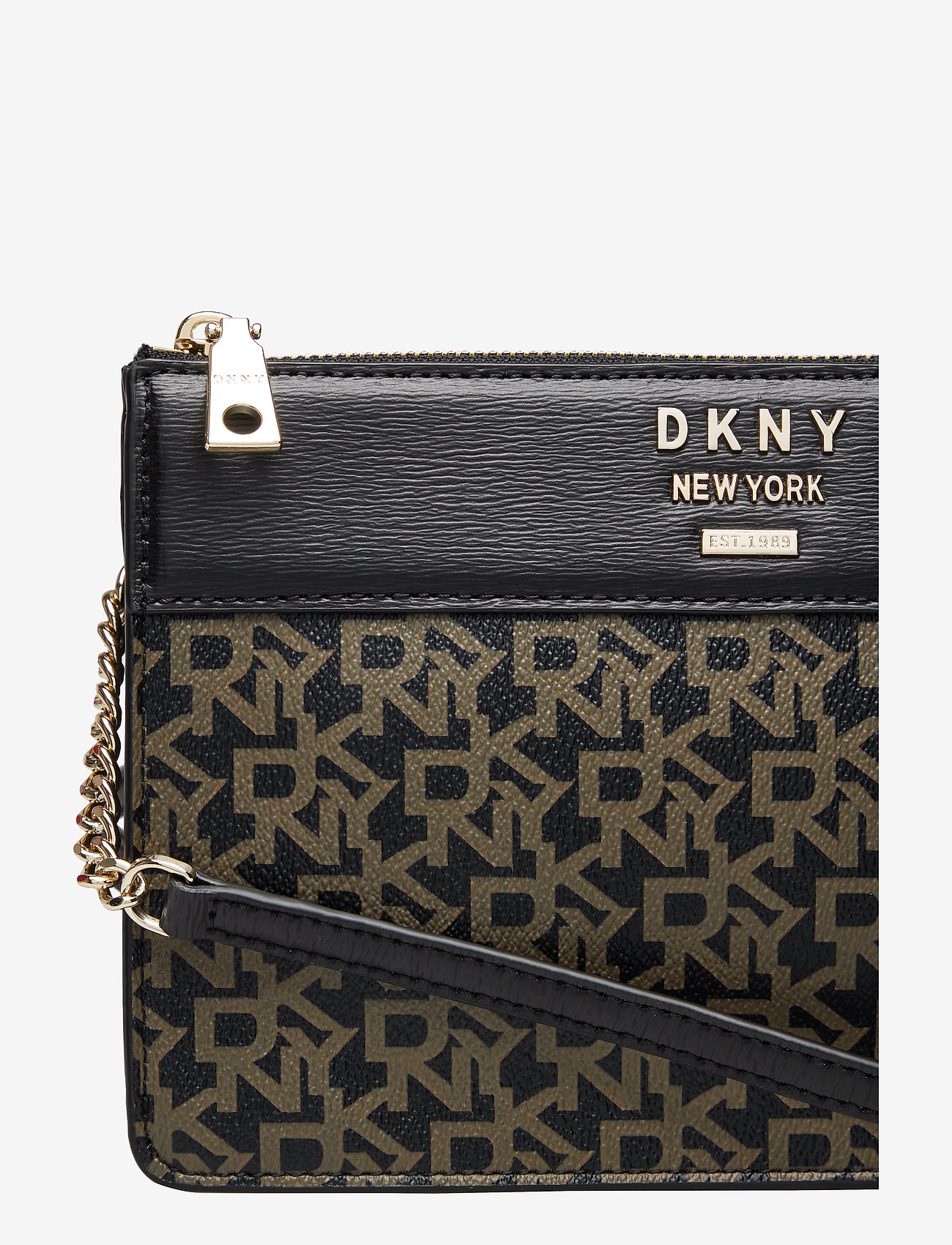 DKNY Bags - TOP ZIP CROSSBODY - ebony/blk - 3