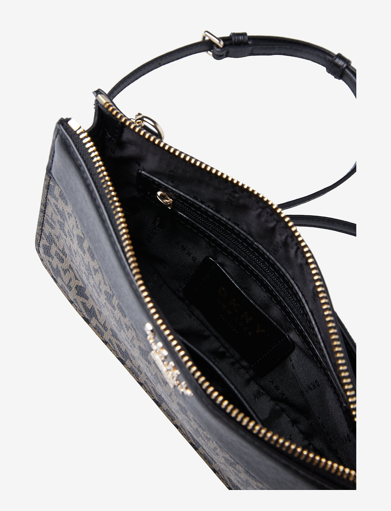DKNY Bags - TOP ZIP CROSSBODY - ebony/blk - 4