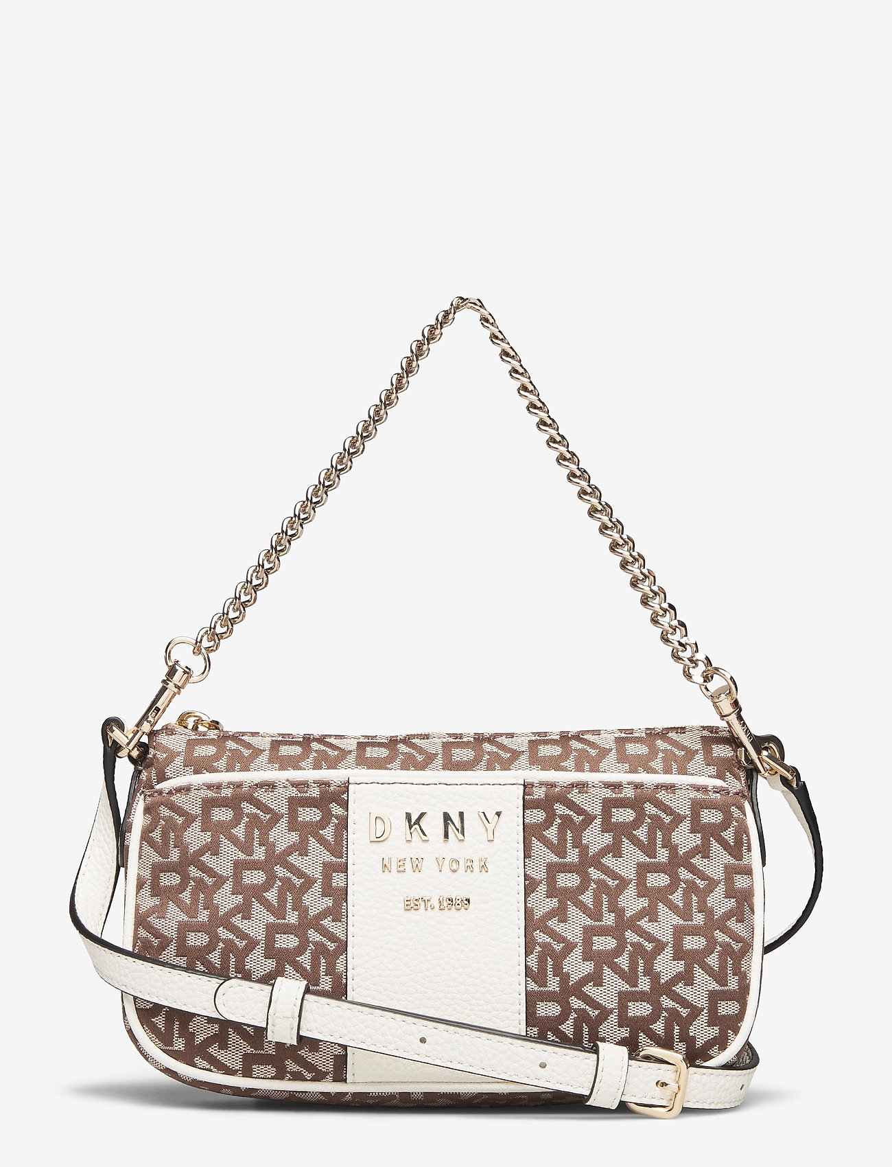 DKNY Bags - NOHO-DEMI-LOGO JQD - chino/white - 0