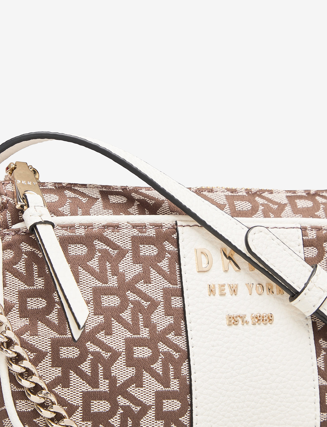 DKNY Bags - NOHO-DEMI-LOGO JQD - chino/white - 3
