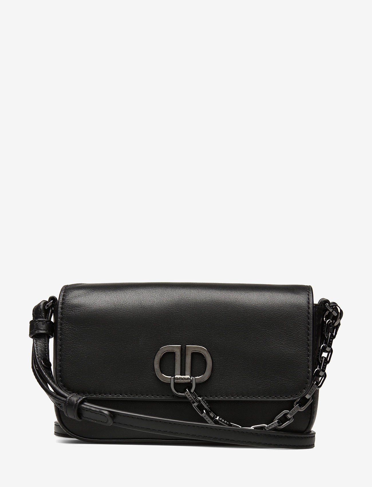 DKNY Bags - LINTON-FLAP DEMI - blk/gunmetal - 0