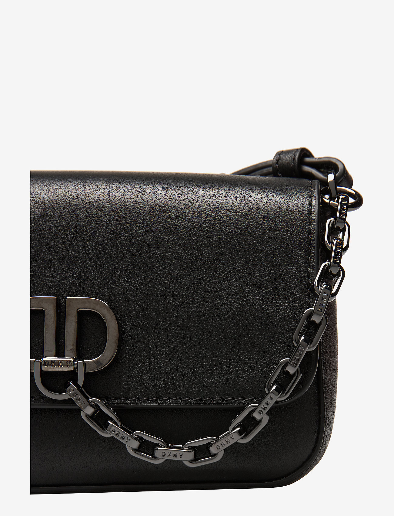 DKNY Bags - LINTON-FLAP DEMI - blk/gunmetal - 3