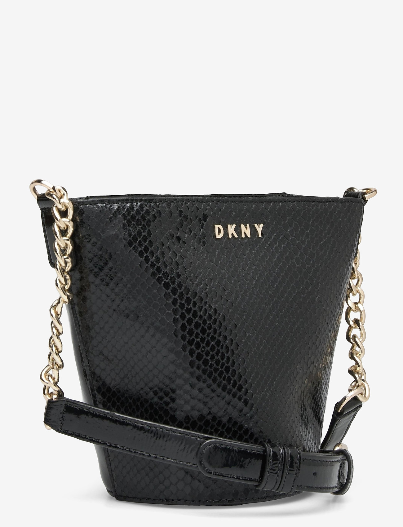 DKNY Bags - CHAIN BUCKET - blk/gold - 2