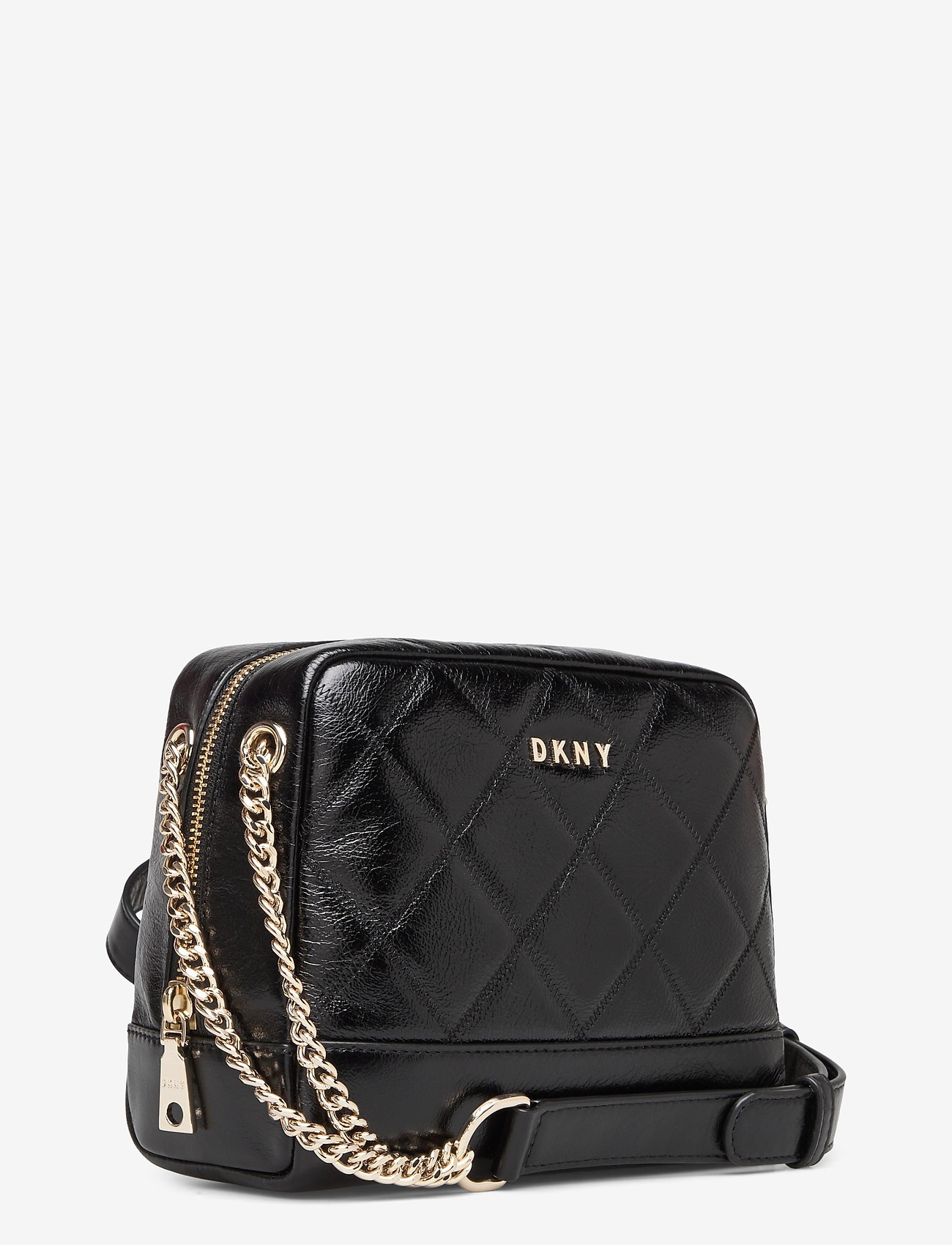 DKNY Bags - SOFIA-DBL CHAIN SHOU - blk/gold - 2