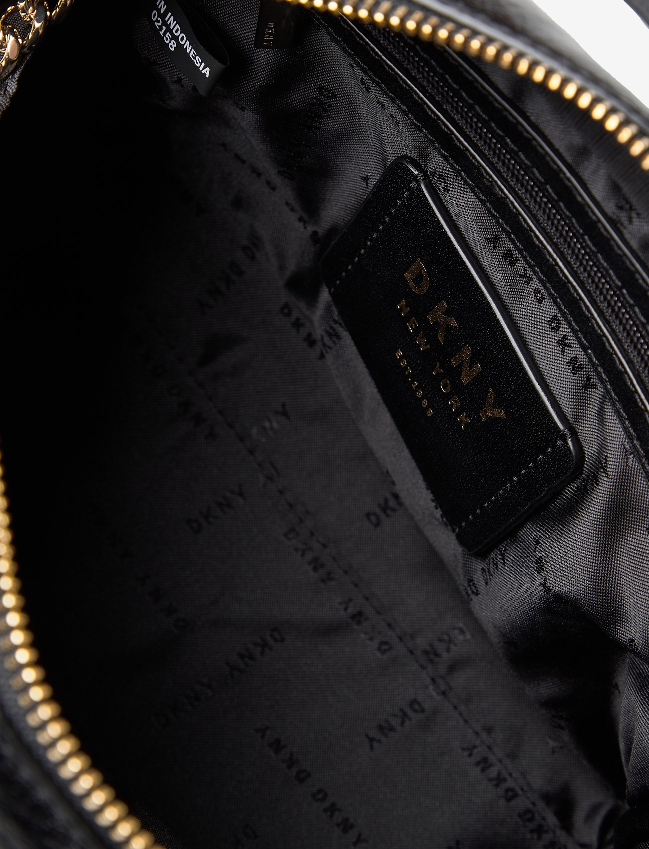 DKNY Bags - SOFIA-DBL CHAIN SHOU - blk/gold - 4