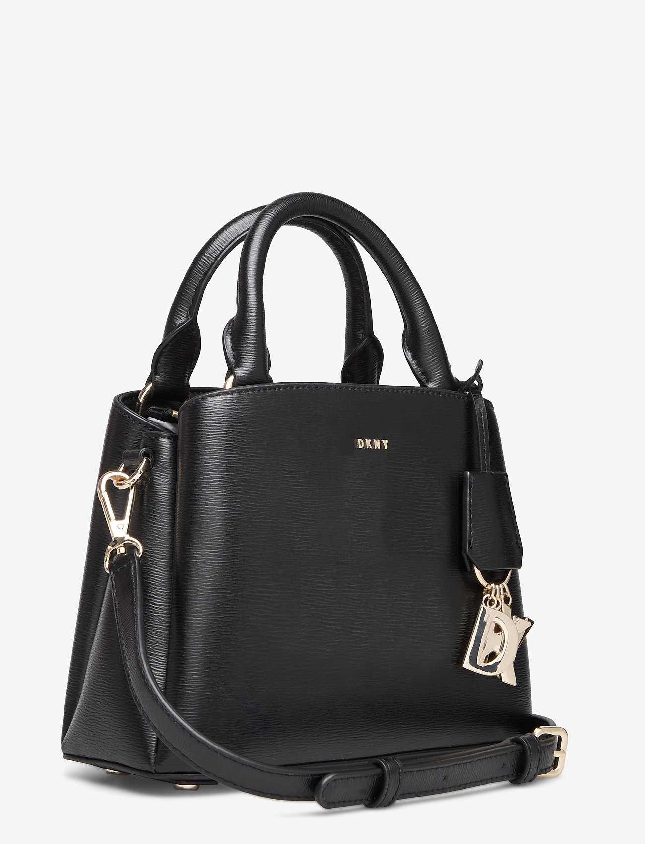 DKNY Bags - PAIGE-SM SATCHEL - blk/gold - 2
