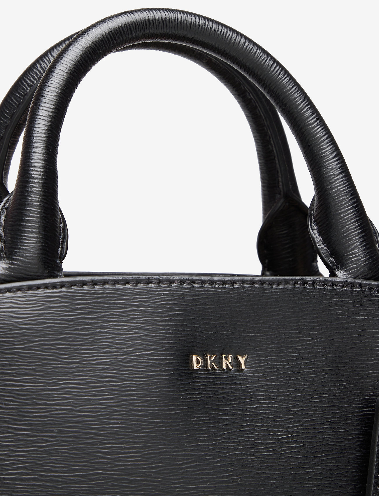 DKNY Bags - PAIGE-SM SATCHEL - blk/gold - 3