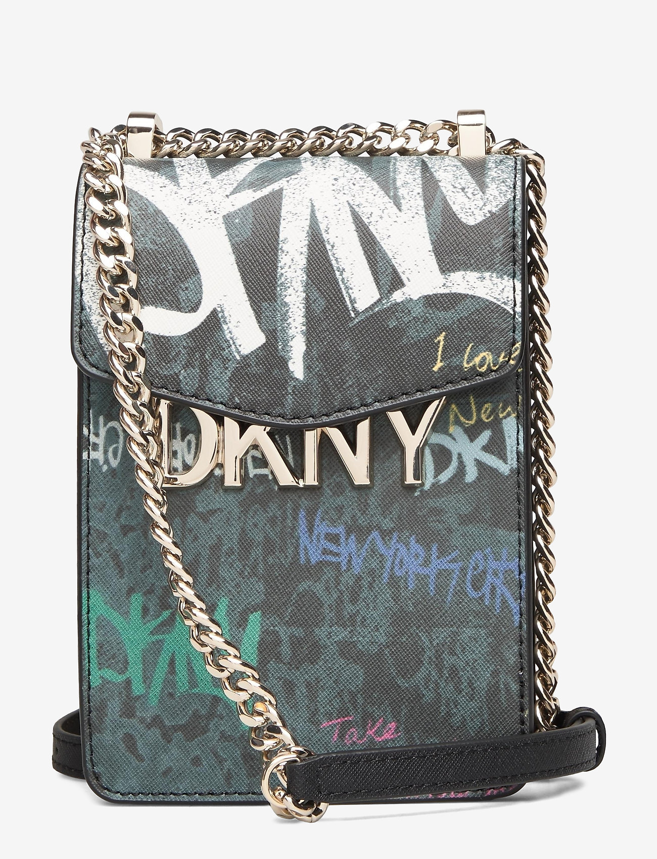 DKNY Bags - PENELOPE-NS PHONE CB - blk mlt/white - 0